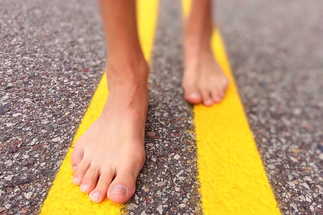 Barefoot Running Infographic