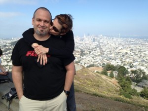 Me and my besty at the tower.